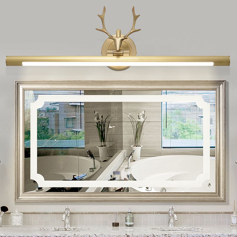 Linear Wall Lighting Fixture Simple LED Wall Mount Light Fixture for Bathroom