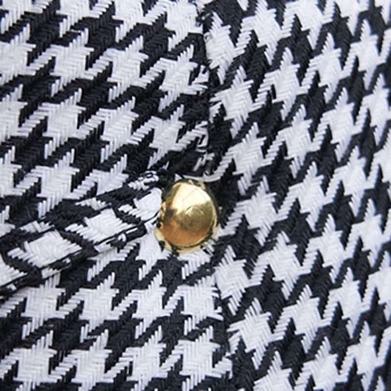 Solid Color Fabric Standard Stool Modern Style Simple Round Stool