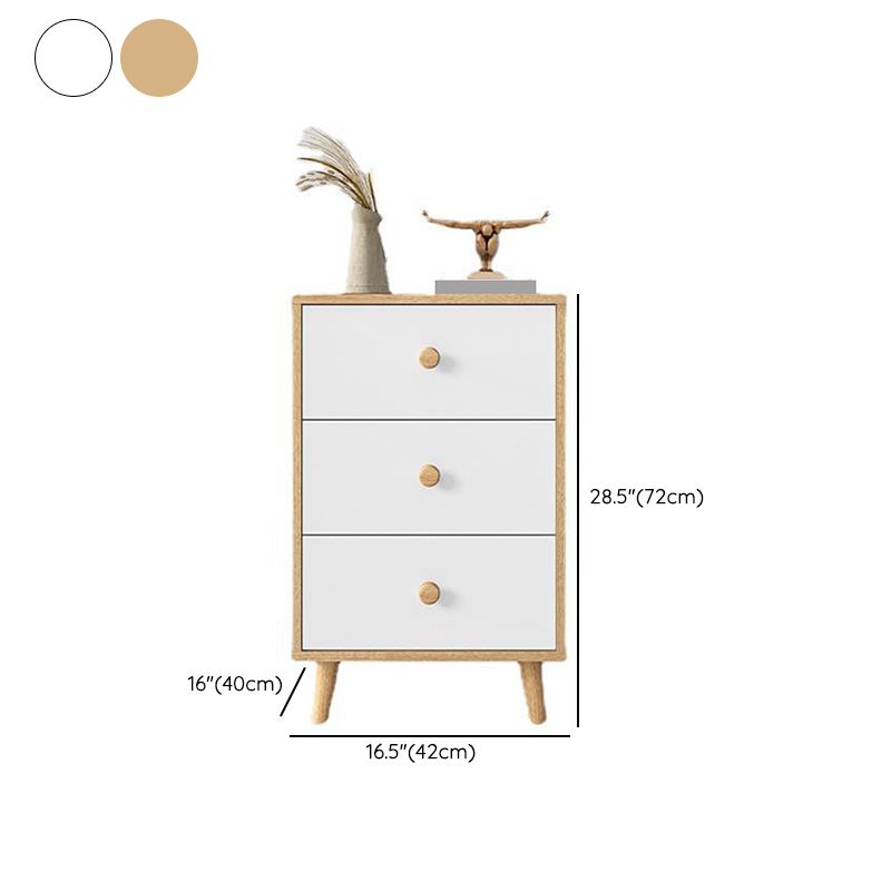 Contemporary Vertical Lingerie Chest Wood Storage Chest Dresser for Home Office
