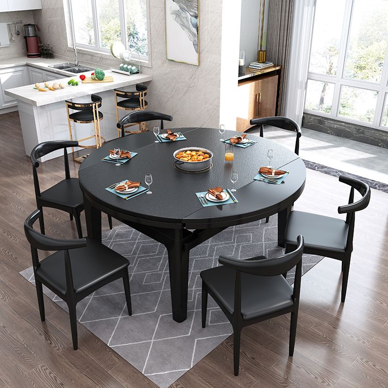 4-foot Dining Site Table Stone Drop-Leaf Dinette Table for Home