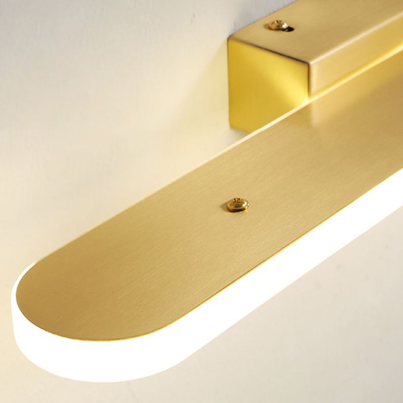 Stile semplice moderno tutta la luce di vanità per vanità in rame lampade per vanità a LED per bagno con doccia