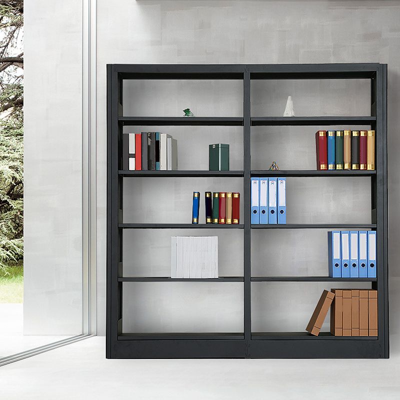 79-inch Contemporary Steel Bookshelf Library Standard Bookcase