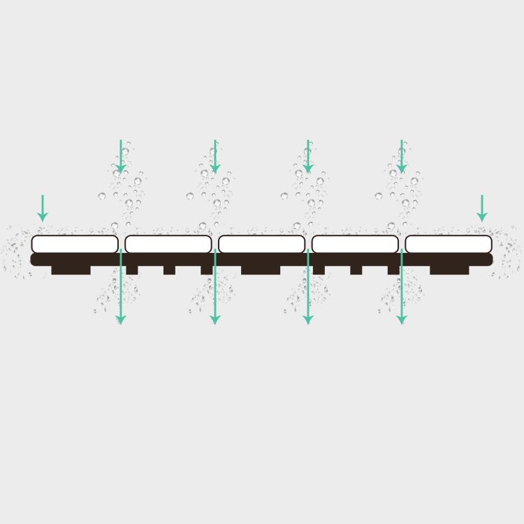 Waterproof Flooring Tiles Interlocking Composite Patio Flooring Tiles