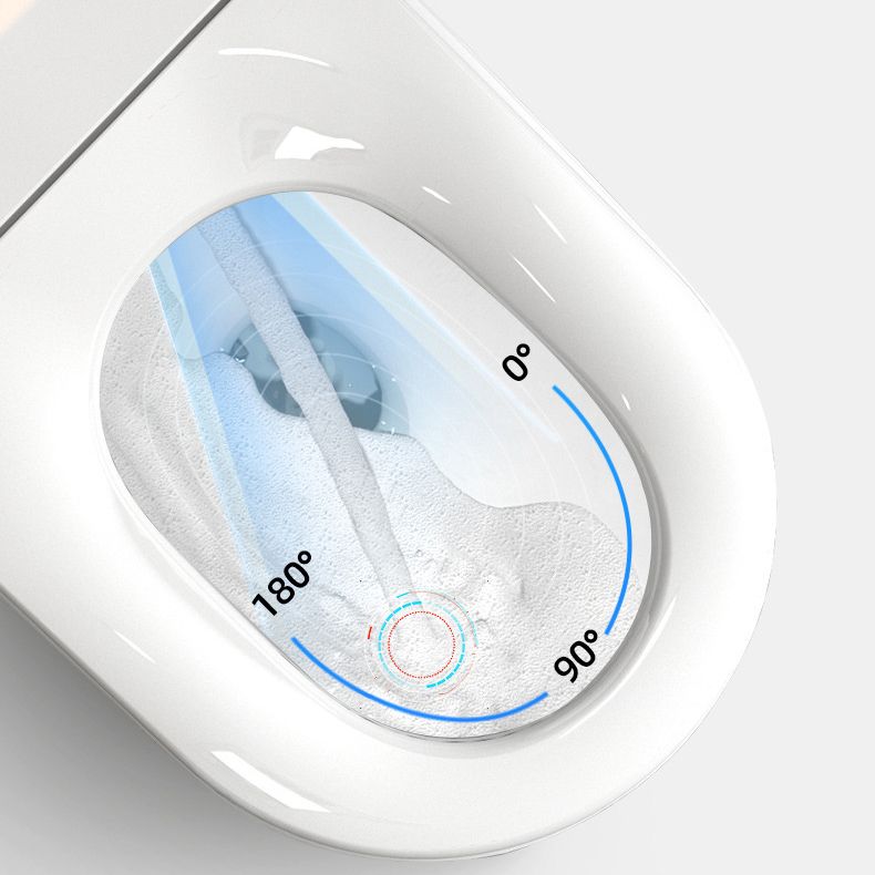 Modern Concealed Tank One Piece Toilet Floor Mounted Toilet Bowl for Washroom