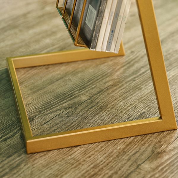 Libreria etagere in metallo scandinavo in ferro aperta libreria verticale aperta