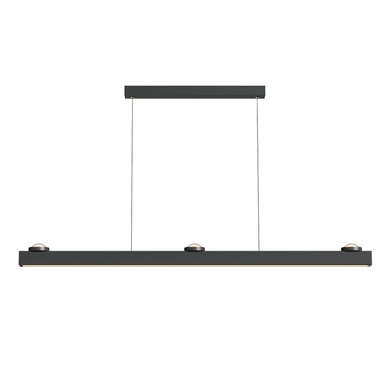 Single White/Black Modern Ceiling Light LED Island Lighting for Dining Room