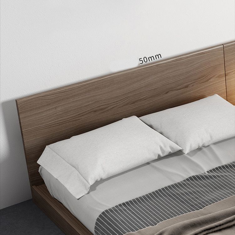 Wood Wire-Grid Platform Bed Frame,78.74" Bed Frame without Feet