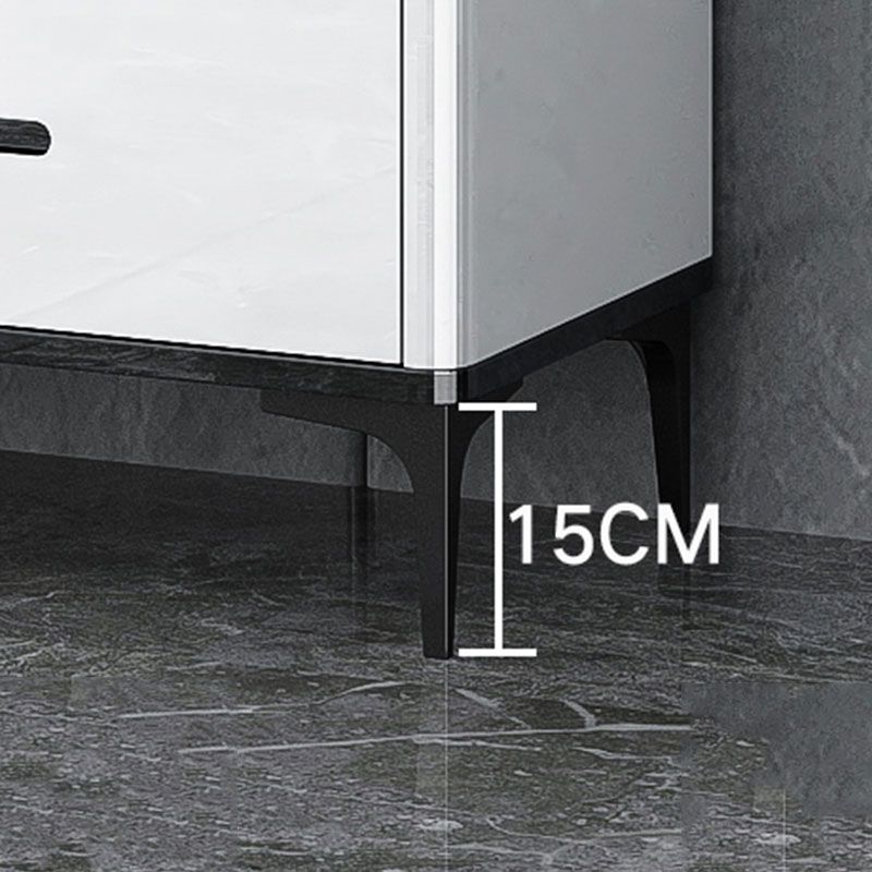 Contemporary Storage Chest Stone 15.75-inch Width Storage Chest Dresser