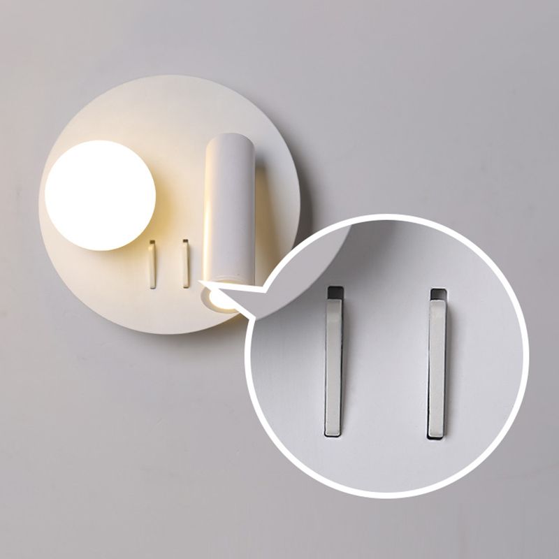 Modern Simplicity Style Bedside Reading Lamp Spotlight Design LED Wall Sconce for Bedroom