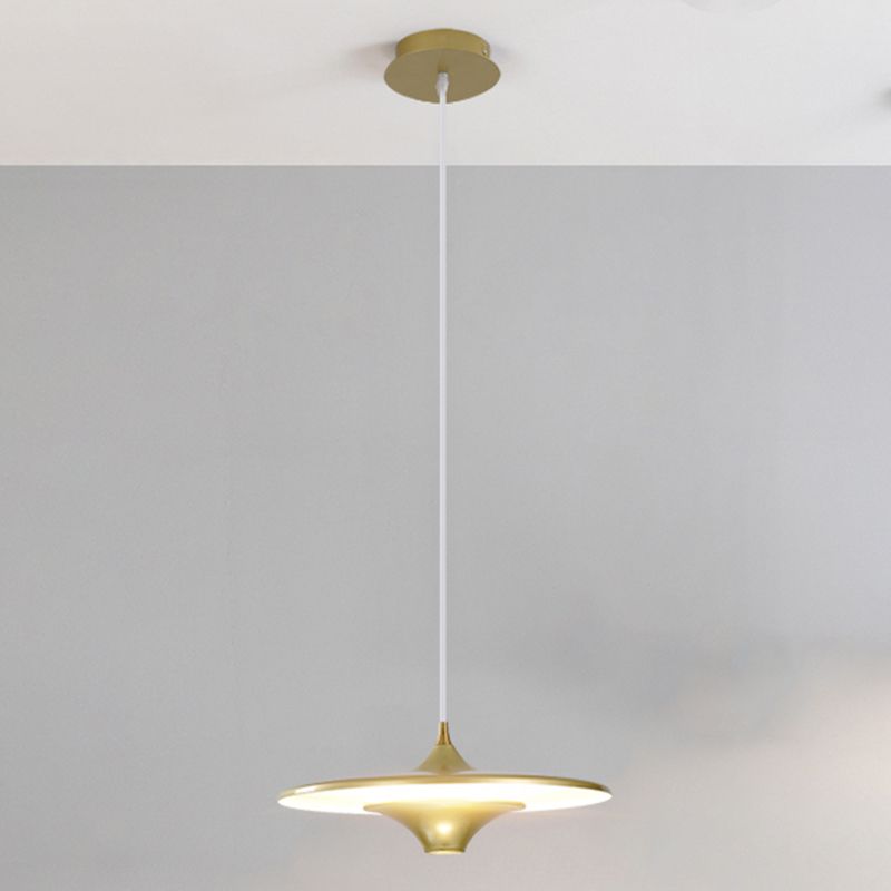 Modern Style Unique Shape Pendant Lighting Metal 2 Light Pendant Light for Bedroom