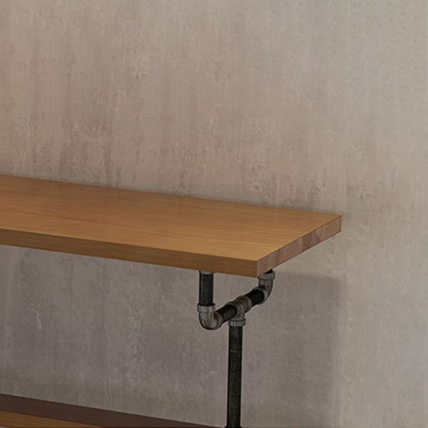 Modern 1/2/4/7 Pieces Solid Wood Pub Table Set Rectangular Counter Table