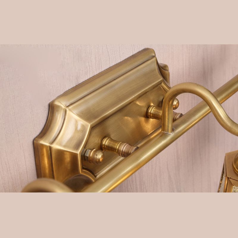 Postmodern Simplicity Bell Vanity Sconce Lights Water Glass Wall Mount Light Fixture for Bathroom