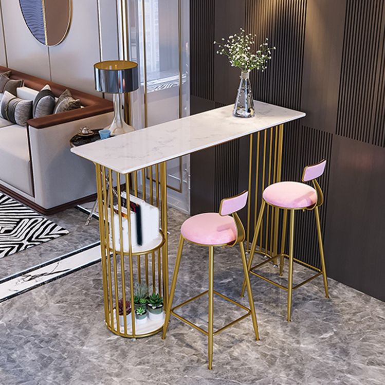 1/2/3 Pieces Pub Dining Set Contemporary Table and Stool for Bar