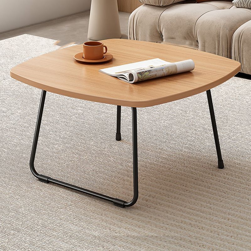 Contemporary Frame 1 Coffee Table Frame Wood Single Cocktail Table