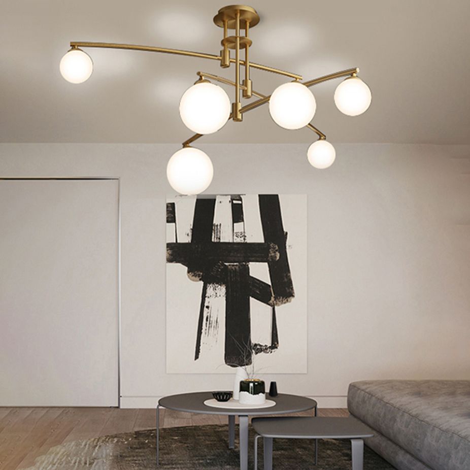 2 colori moderni opzionali per sala da pranzo a sospensione a sospensione in ottone