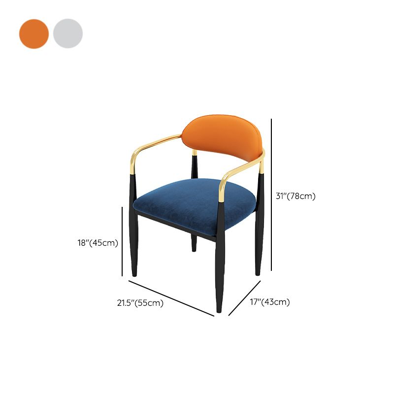 Contemporary Kitchen Dining Arm Chairs Upholstered Dining Chairs