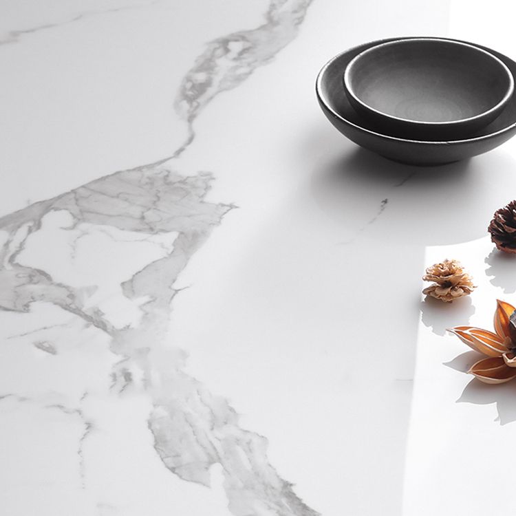 Modern Wood Base Dining Table Round Extendable 4 Legs Dining Table