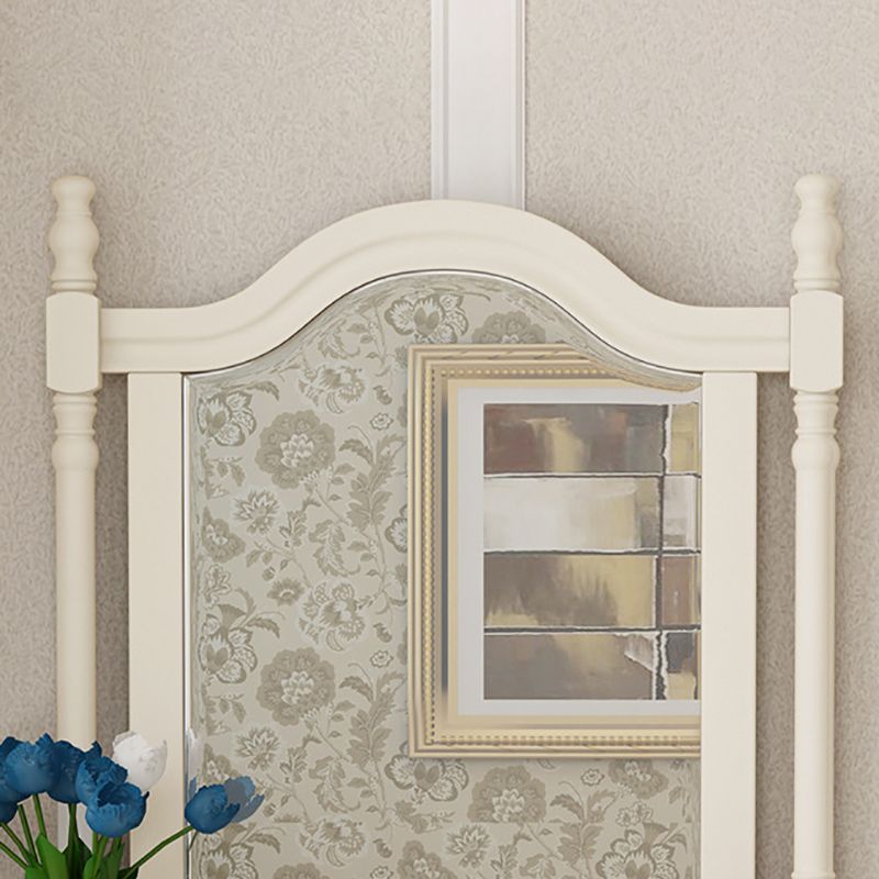 19.68" Wide Vanity Set with Drawer Rubberwood Make-up Vanity