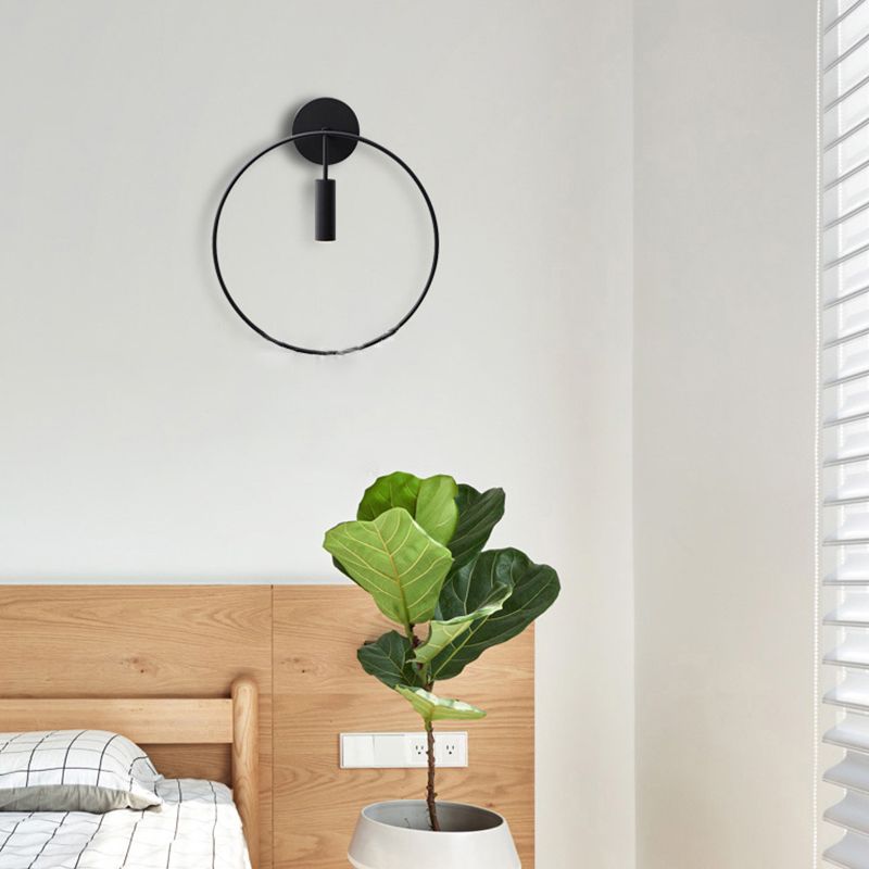 Luci di applique rotonde in metallo MODERNO MODERNA 1 Fissature di illuminazione a parete