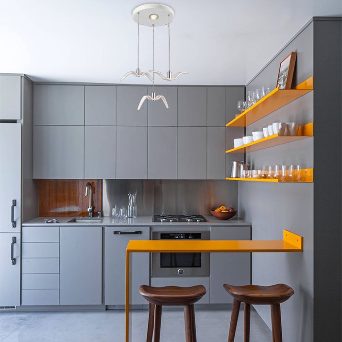 Luce a sospensione art deco, lampada sospesa per bambini per bambini