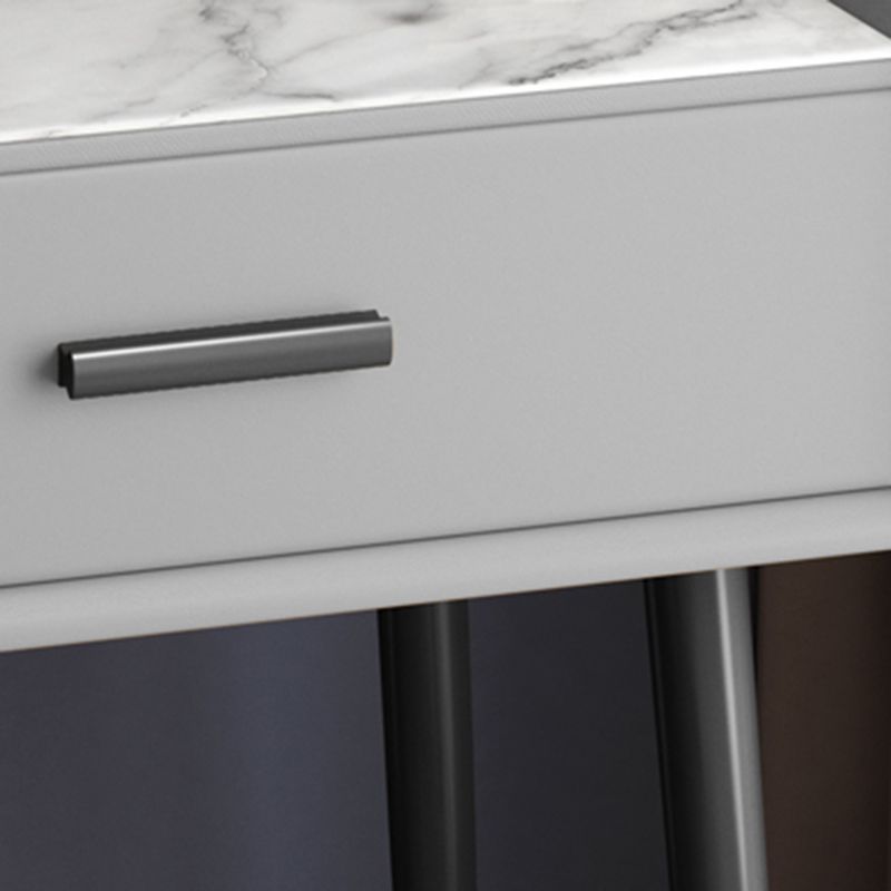 Modern 29.5" Height Slate Table Top Makeup Vanity for Bedroom