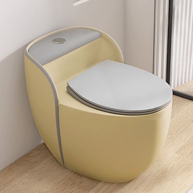 Modern One Piece Flush Toilet Siphon Jet Urine Toilet for Bathroom