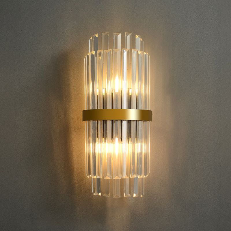 Crystal Wall Mounted Lighting Modern Style Sconce Light Fixture