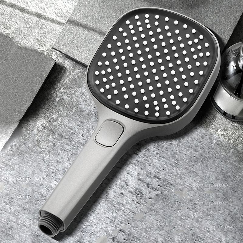 Contemporary Shower System Dual Shower Head Slide Bar Thermostatic Wall Mounted Shower Set