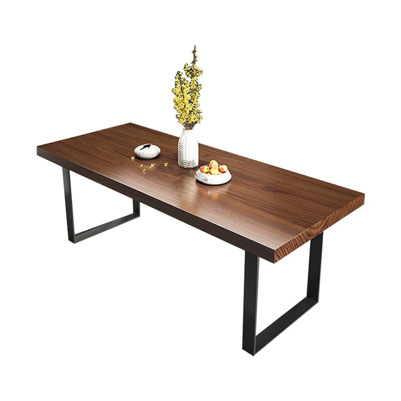 Modern 1/3/5/7 Pieces Dining Set Rectangle Pine Wood Dining Table for Kitchen