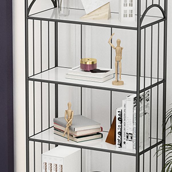 11.81"W Bookshelf Open Back Contemporary Style Bookcase for Home Office