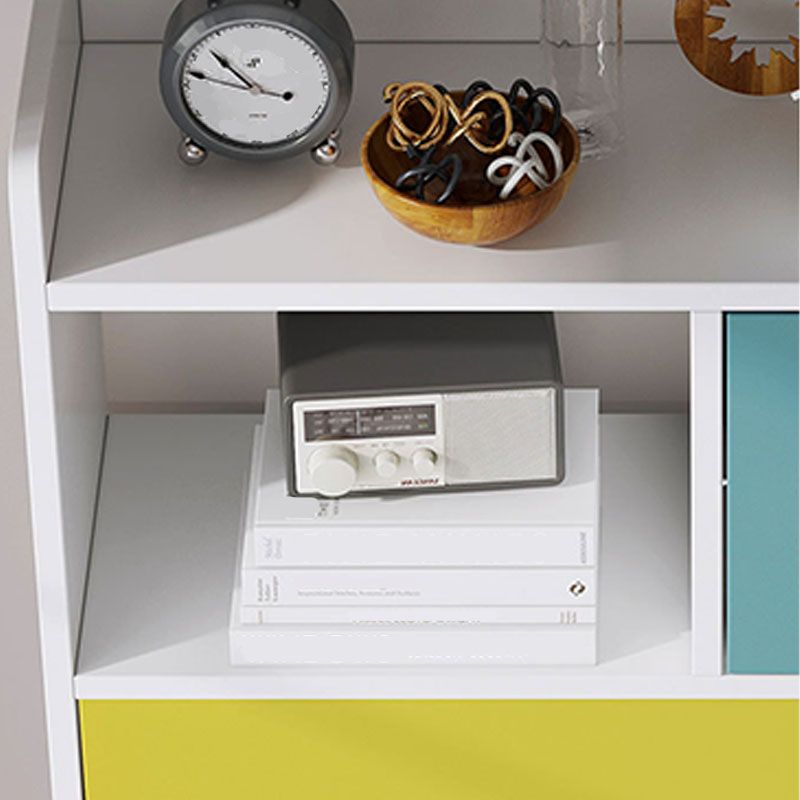 25" L X 9.5" W Engineered Wood Shelf Bookcase Standard Modern Vertical Book Shelf