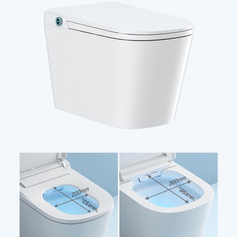 Modern Heated Seat Floor Mounted Urine Toilet Siphon Jet Toilet Bowl with Toilet Seat