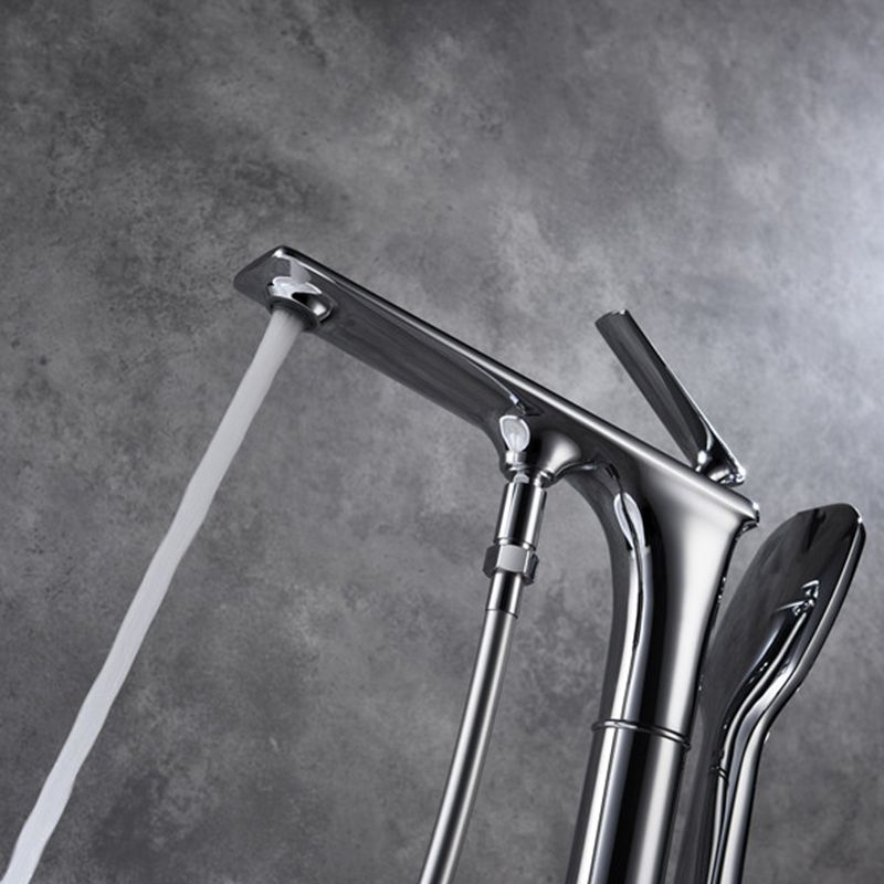 Floor Standing Bathroom Faucet Handheld Shower Bathtub Faucet