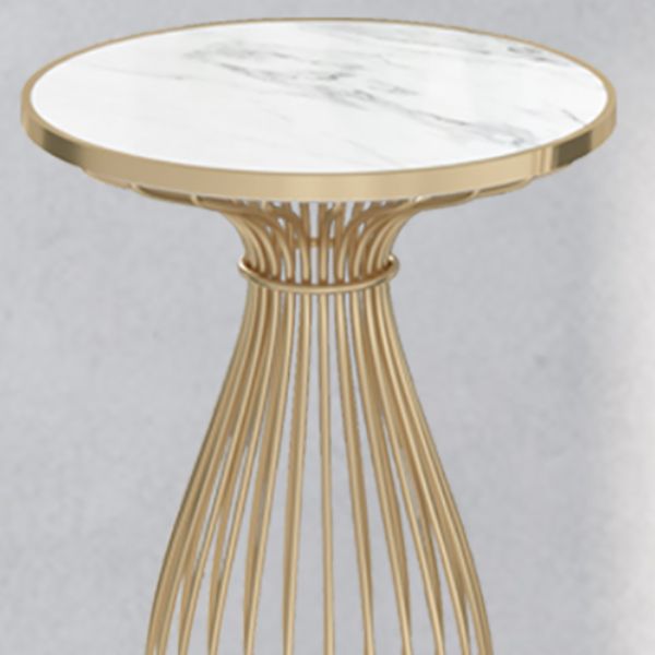 Traditional Luxury Dining Table Stone Fixed Dinette Table for Indoor