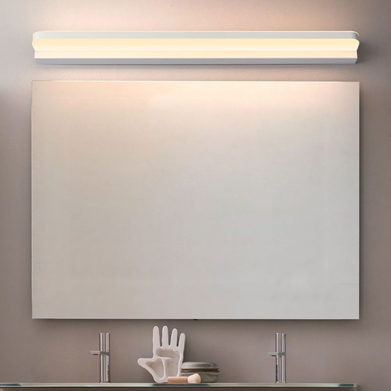 Minimalism Vanity Lighting Linear Metal Wall Light Fixture for Bathroom