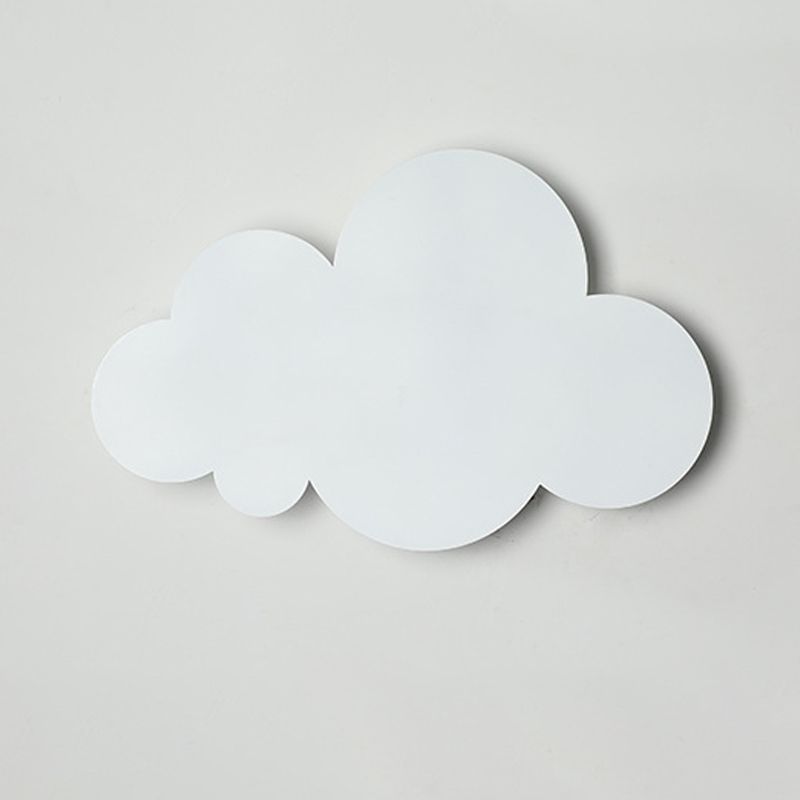 Single Modern White Wall Mounted Sconce Unique Wall Light for Foyer