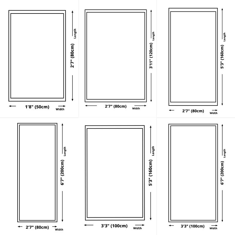 Multi-Color Creative Contemporary Rug Funky Geometrical Design Area Carpet Polyester Anti-Slip Backing Rug for Living Room