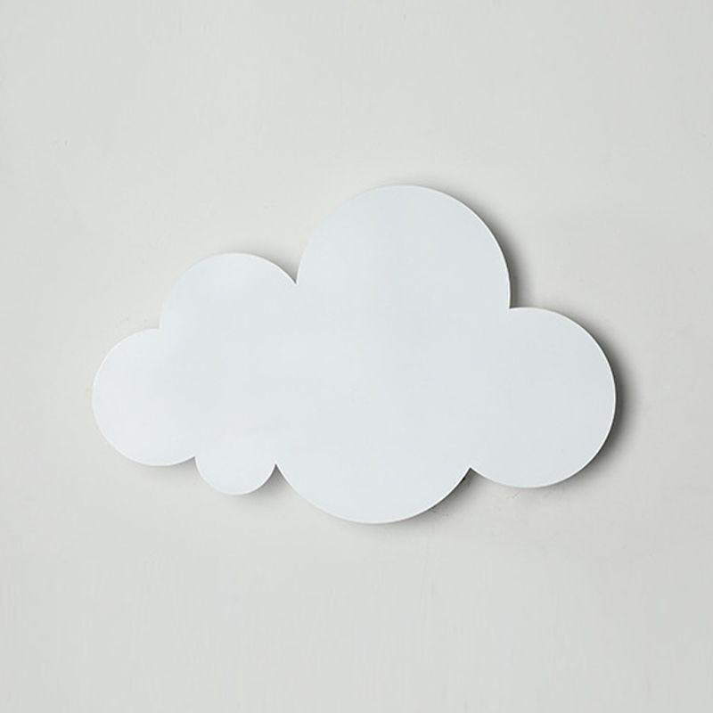 Single White Modern Wall Mounted Sconce Unique Wall Light for Foyer