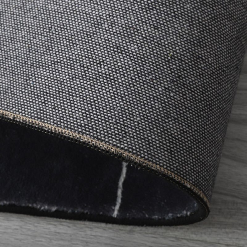 Orange Tone Modern Indoor Rug Polyester Geometric Print Carpet Easy Care Rug for Home Decoration