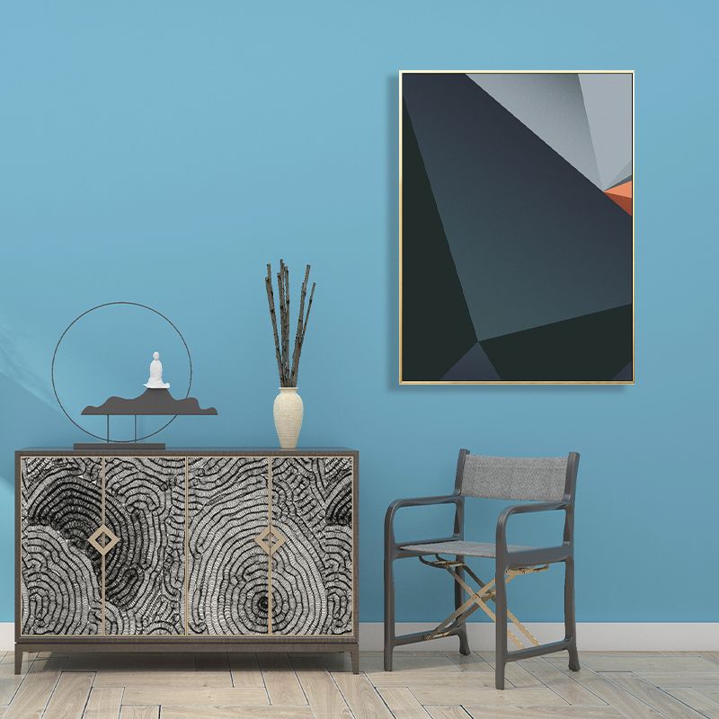 Soft Color Diamond Pattern Art Multi-Piece Canvas for Bedroom, Multiple Sizes Options