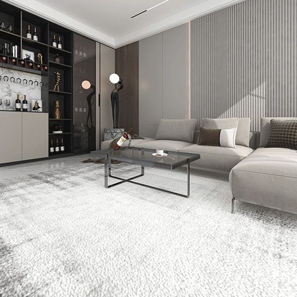 Glass Coffee Table Modern Simple Cross Legs Rectangle Cocktail Table