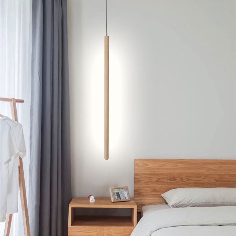 Minimalisme de chambre Minimalisme Light Lumière suspendue linéaire avec 1 lumière