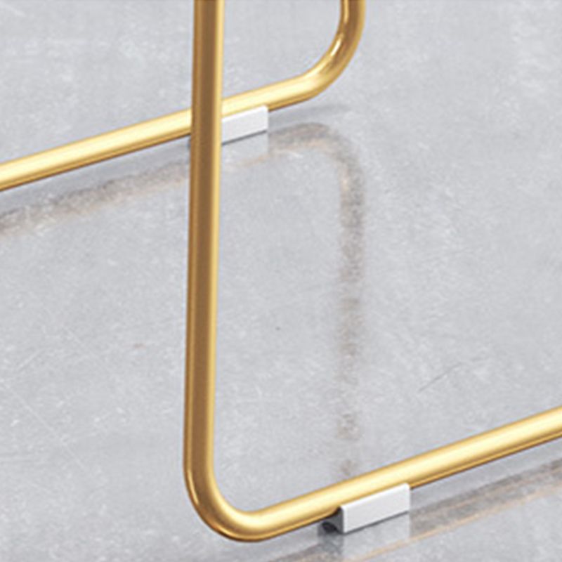 Contemporary Faux Leather Counter Stool Counter Height Bar Stool with Metal Legs