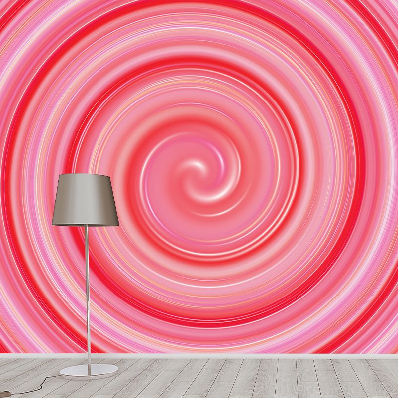 Abstract Geometry Resistant Mural Wallpaper Environment Friendly Sleeping Room Wall Mural