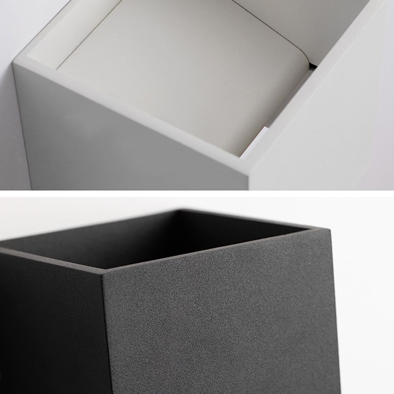 Metalen vierkante wand gemonteerd verlichtingsarmatuur moderne minimalistische stijl wandlichtwagentjes voor woonkamer