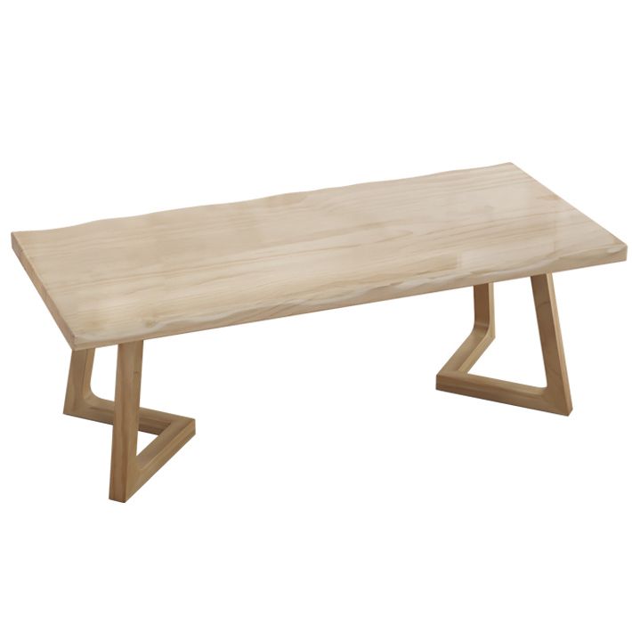 Modern 1/5/6 Pieces Dining Set Rectangle Pine Wood Dining Table for Dining Room