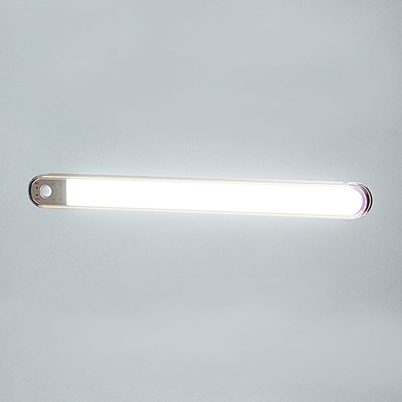 Gold länglich mobile LED Mirror Light Moderne Metall Waschtisch für Pulverraum