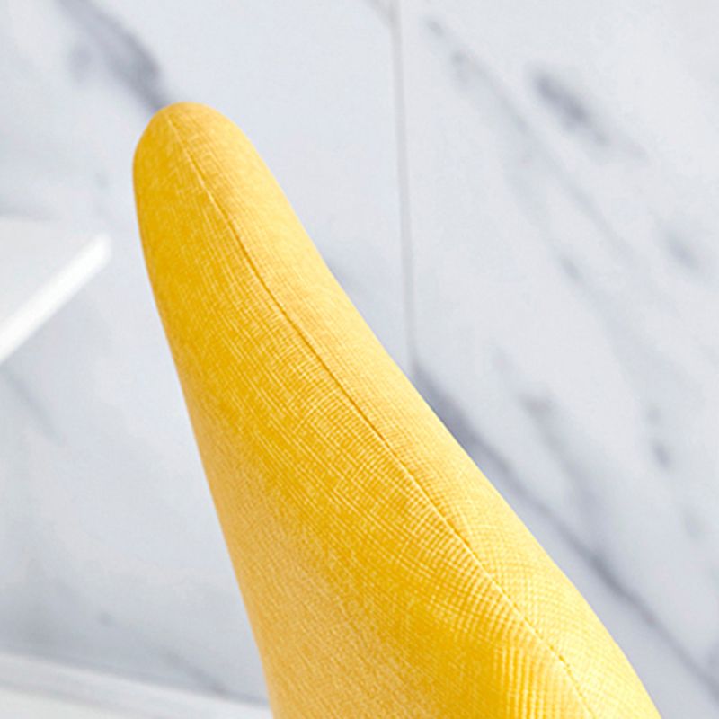 Sedia da casa contemporanea parsons sedia da pranzo in metallo con cuscino