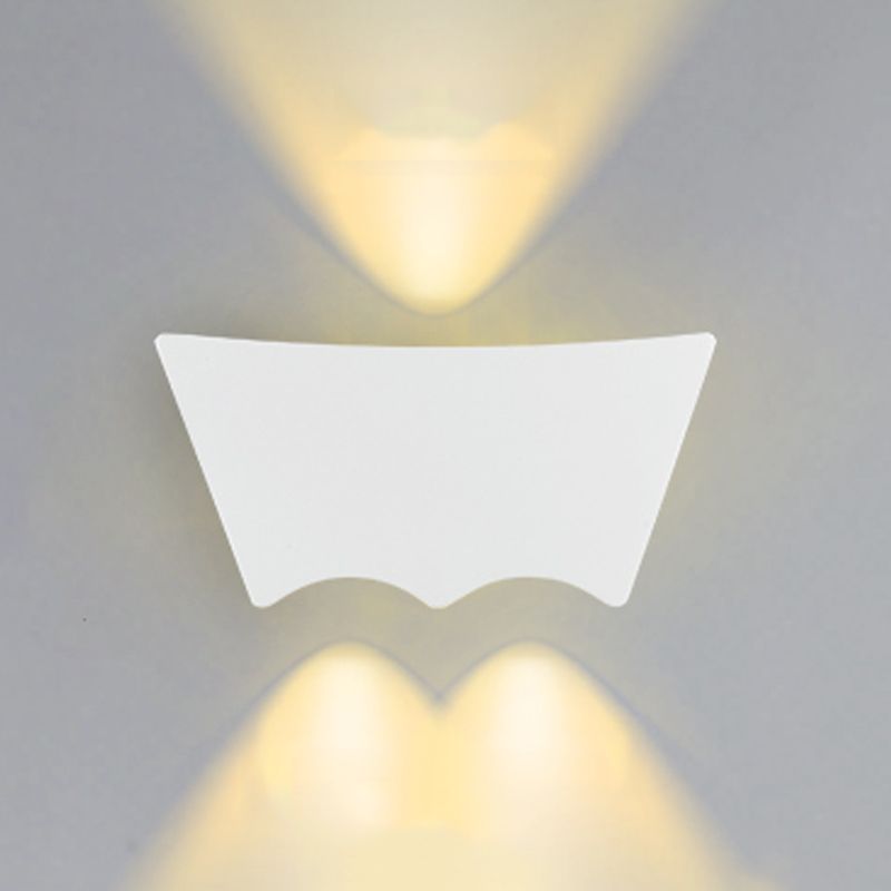 Contemporary Style Geometric Wall Mounted Lamps Metal Multi Lights Wall Washer Sconce