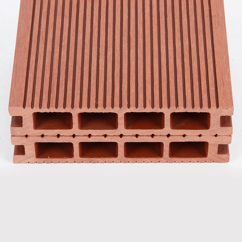 Composite Deck Tiles Pure Color Water Resistant Outdoor Flooring